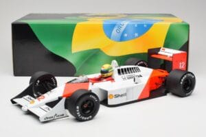 McLaren Honda MP4/4 Marlboro #12 A. Senna F1 World Champion 1988 Minichamps 1:12 540881212 Druckguss — Bild 6 von 6