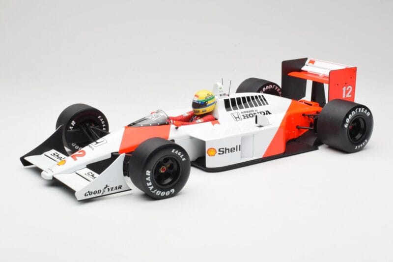 McLaren Honda MP4/4 Marlboro #12 A. Senna F1 World Champion 1988 Minichamps 1:12 540881212 Druckguss
