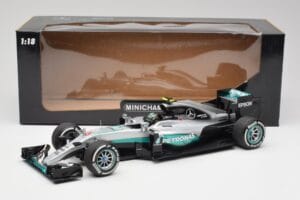 Mercedes AMG W07 #6 N. Rosberg Australia GP Winner 2016 Minichamps 1:18 110160006 Druckguss — Bild 6 von 7