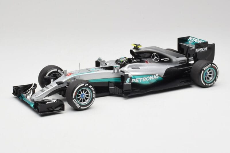 Mercedes AMG W07 #6 N. Rosberg Australia GP Winner 2016 Minichamps 1:18 110160006 Druckguss