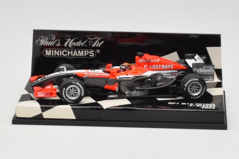 MF1 Toyota M16 #20 C. Albers F1 2006 Minichamps 1:43 400060019 Druckguss