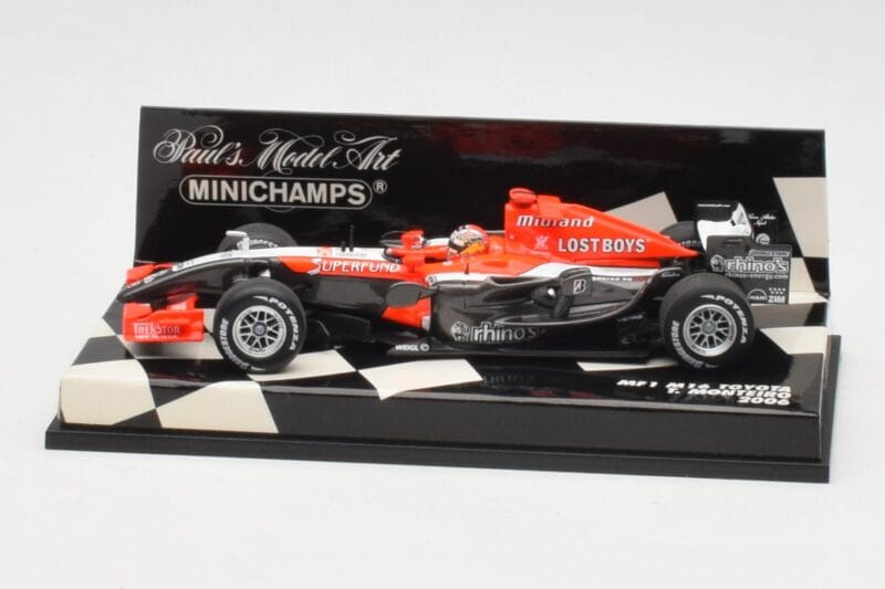 MF1 M16 Toyota #18 T. Monteiro F1 2006 Minichamps 1:43 400060018 Druckguss