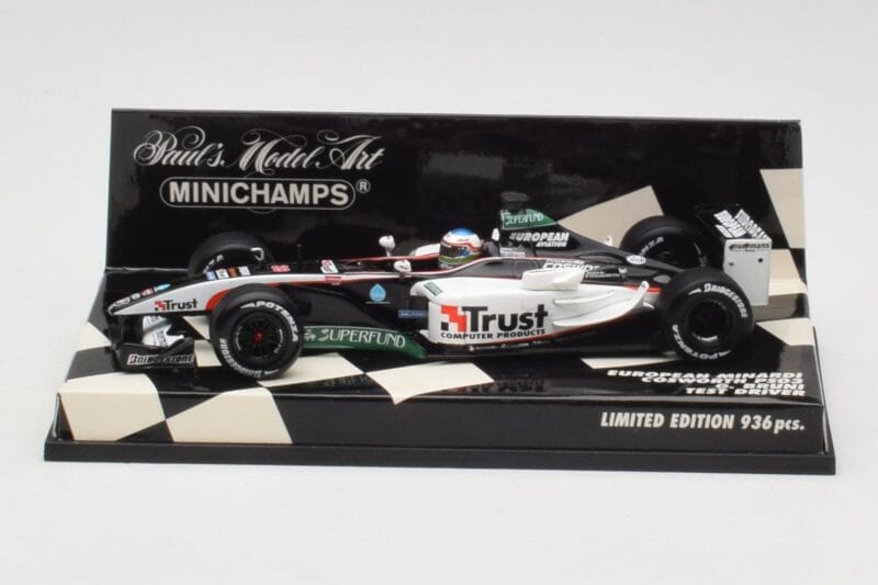 Minardi Cosworth PS03 #19 G. Bruni F1 2003 Minichamps 1:43 400030139 Druckguss
