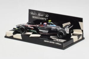 Minardi Cosworth PS03 M. Bobbi Test Car 2003 Minichamps 1:43 400030039 Druckguss — Bild 4 von 5