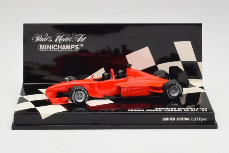 Minardi F1X2 Fiorano Test 2002 Minichamps 1:43 400020510 Druckguss