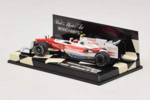 Toyota TF109 #10 T. Glock Panasonic Toyota Racing Australian GP 2009 Minichamps 1:43 400090010 Druckguss — Bild 3 von 5
