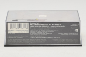 Toyota TF109 #10 T. Glock Panasonic Toyota Racing Australian GP 2009 Minichamps 1:43 400090010 Druckguss — Bild 5 von 5