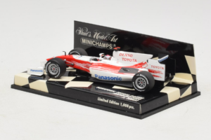 Toyota TF109 #9 J. Trulli Panasonic Toyota Racing Showcar F1 2009 Minichamps 1:43 400090079 Druckguss — Bild 3 von 5