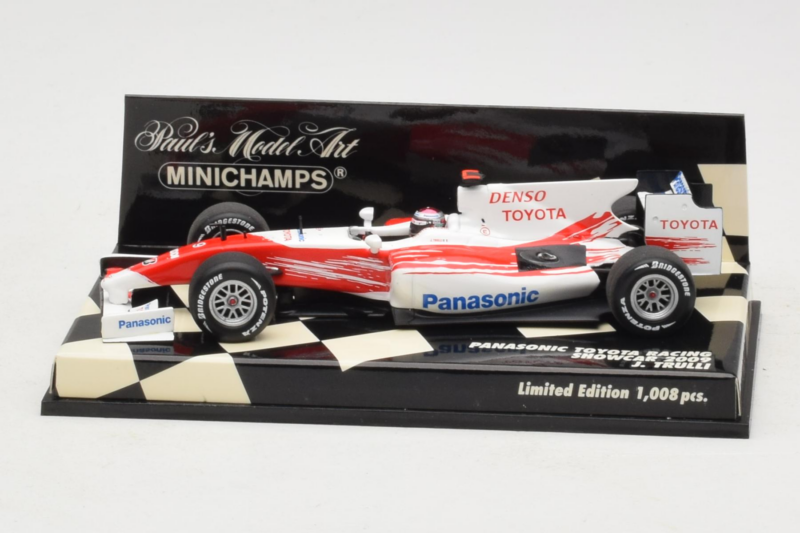 Toyota TF109 #9 J. Trulli Panasonic Toyota Racing Showcar F1 2009 Minichamps 1:43 400090079 Druckguss