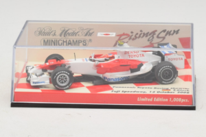 Panasonic Toyota Racing TF108 T. Glock F1 Showcar 2008 Minichamps 1:43 403080082 Druckguss — Bild 5 von 5