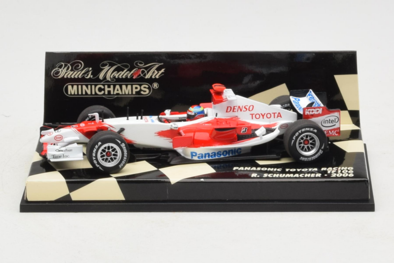 Toyota TF106 Panasonic #11 R. Schumacher Panasonic Toyota Racing 2006 Minichamps 1:43 400060007 Druckguss