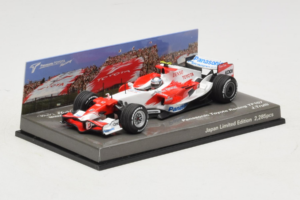 Toyota TF107 #12 J. Trulli Panasonic Toyota Racing Showcar F1 2007 Minichamps 1:43 AM60129 Druckguss — Bild 2 von 6