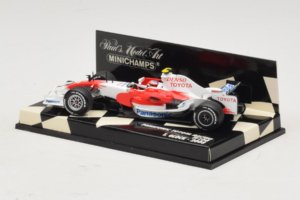 Toyota TF108 #11 T. Glock Panasonic Toyota Racing F1 2008 Minichamps 1:43 400080012 Druckguss — Bild 3 von 5