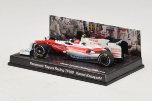 Panasonic Toyota Racing TF109 K. Kobayashi F1 2009 Minichamps 1:43 413090210 Druckguss — Bild 3 von 5