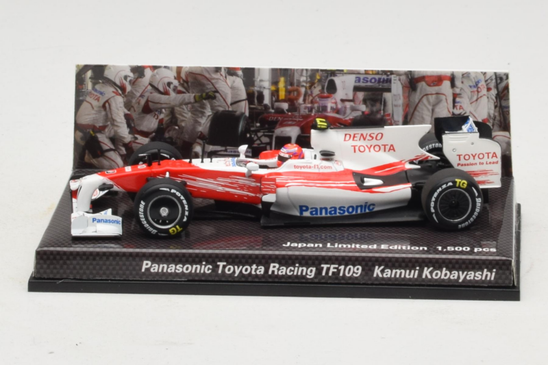 Panasonic Toyota Racing TF109 K. Kobayashi F1 2009 Minichamps 1:43 413090210 Druckguss