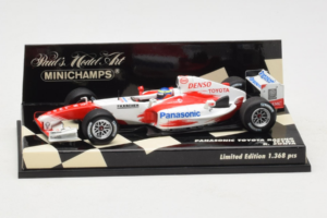 Toyota TF104 Panasonic #16 R. Zonta Panasonic Toyota Racing 2004 Minichamps 1:43 400040116 Druckguss