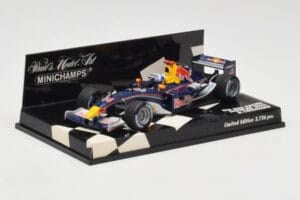 Red Bull Racing D. Coulthard Showcar 2005 Minichamps 1:43 400050084 Druckguss — Bild 2 von 5