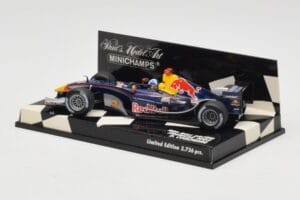 Red Bull Racing D. Coulthard Showcar 2005 Minichamps 1:43 400050084 Druckguss — Bild 3 von 5