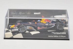 Red Bull Racing D. Coulthard Showcar 2005 Minichamps 1:43 400050084 Druckguss — Bild 5 von 5