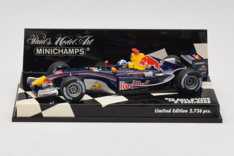 Red Bull Racing D. Coulthard Showcar 2005 Minichamps 1:43 400050084 Druckguss