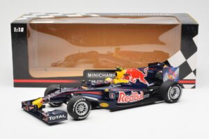 Red Bull RB6 #7 M. Webber Red Bull Racing Showcar 2010 Minichamps 1:18 150100076-R1 Druckguss — Bild 6 von 6