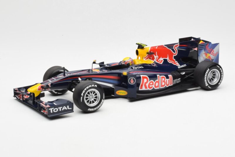 Red Bull RB6 #7 M. Webber Red Bull Racing Showcar 2010 Minichamps 1:18 150100076-R1 Druckguss
