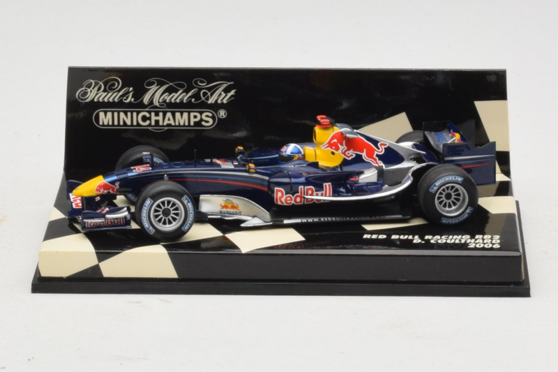 Red Bull Racing RB2 #14 D. Coulthard F1 2006 Minichamps 1:43 400060014 Druckguss