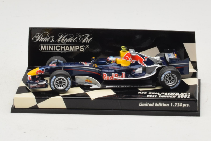 Red Bull Racing RB2 R. Doornbos Test Driver F1 2006 Minichamps 1:43 400060037 Druckguss