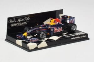 Red Bull Racing Renault RB5 #14 M. Webber Race Car 2009 Minichamps 1:43 400090114 Druckguss — Bild 2 von 5