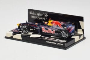 Red Bull Racing Renault RB5 #14 M. Webber Race Car 2009 Minichamps 1:43 400090114 Druckguss — Bild 3 von 5