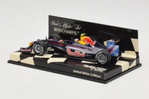 Red Bull Racing Renault RB5 #15 S. Vettel Showcar 2009 Minichamps 1:43 400090085 Druckguss — Bild 3 von 5