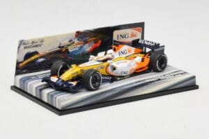 Renault R27 G. Fisichella / H. Kovalainen Showcar 2007 Minichamps 1:43 403070172 Druckguss — Bild 2 von 5