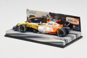 Renault R27 G. Fisichella / H. Kovalainen Showcar 2007 Minichamps 1:43 403070172 Druckguss — Bild 3 von 5