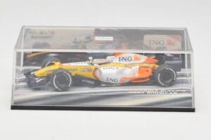 Renault R27 G. Fisichella / H. Kovalainen Showcar 2007 Minichamps 1:43 403070172 Druckguss — Bild 5 von 5