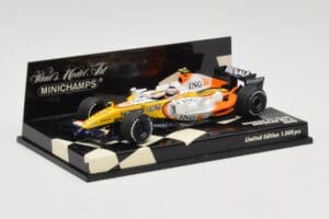 Renault R28 #6 Showcar 2008 Minichamps 1:43 400080076 Druckguss — Bild 2 von 5