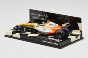 Renault R28 #6 Showcar 2008 Minichamps 1:43 400080076 Druckguss — Bild 3 von 5