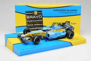 Renault R25 #5 F. Alonso Brazil GP F1 World Champion 2005 Minichamps 1:18 147051705 Druckguss — Bild 6 von 6