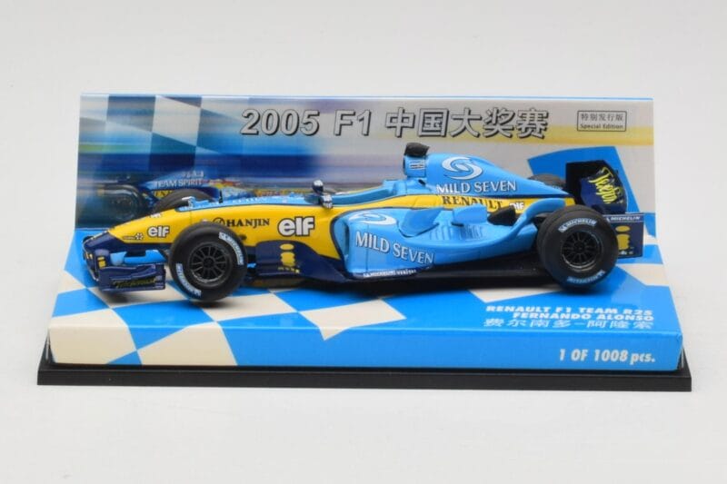 Renault R25 #5 F. Alonso Race Car 2005 Minichamps 1:43 403050025 Druckguss