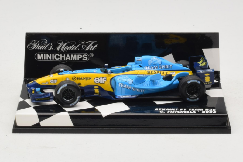 Renault R25 #6 G. Fisichella F1 2005 Minichamps 1:43 400050006 Druckguss