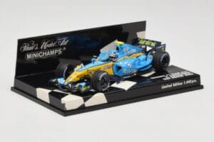 Renault R26 H. Kovalainen F1 Test Car 2006 Minichamps 1:43 400060041 Druckguss — Bild 2 von 5