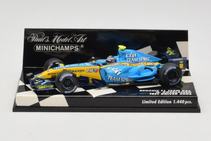 Renault R26 H. Kovalainen F1 Test Car 2006 Minichamps 1:43 400060041 Druckguss