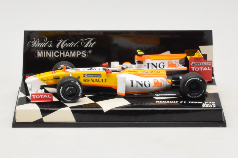 Renault R29 #8 N. Piquet Jr. F1 2009 Minichamps 1:43 400090008 Druckguss
