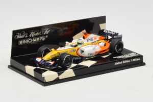 Renault R27 #3 G. Fisichella Renault F1 Team Showcar 2007 Minichamps 1:43 400070073 Druckguss — Bild 2 von 5