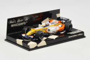 Renault R27 #4 H. Kovalainen Renault F1 Team Showcar 2007 Minichamps 1:43 400070074 Druckguss — Bild 2 von 5