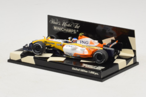 Renault R27 #4 H. Kovalainen Renault F1 Team Showcar 2007 Minichamps 1:43 400070074 Druckguss — Bild 3 von 5