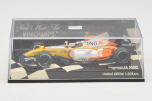 Renault R27 #4 H. Kovalainen Renault F1 Team Showcar 2007 Minichamps 1:43 400070074 Druckguss — Bild 4 von 5