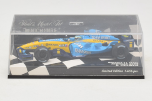 Renault R25 #6 G. Fisichella Renault F1 Team Showcar 2005 Minichamps 1:43 400050076 Druckguss — Bild 4 von 5
