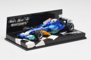 Sauber C24 J. Villeneuve F1 2005 Minichamps 1:43 400050011 Druckguss — Bild 3 von 5