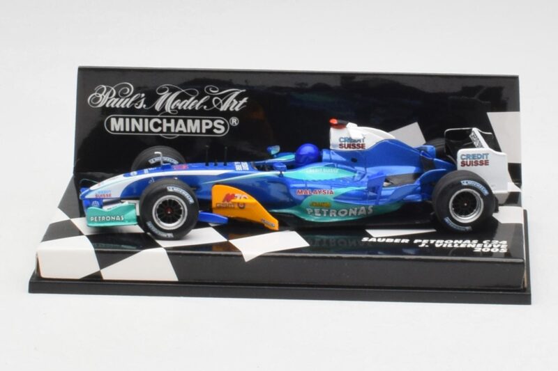 Sauber C24 J. Villeneuve F1 2005 Minichamps 1:43 400050011 Druckguss
