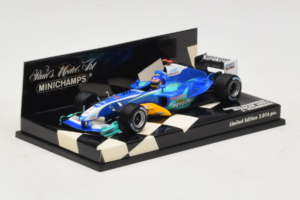 Sauber C24 Petronas #11 J. Villeneuve Sauber Petronas F1 Team Showcar 2005 Minichamps 1:43 400050081 Druckguss — Bild 2 von 5